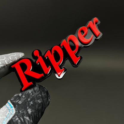 1PC Ripper 3D Acrylic Badge - Car Truck Emblem Fender Tailgate Trunk Sticker