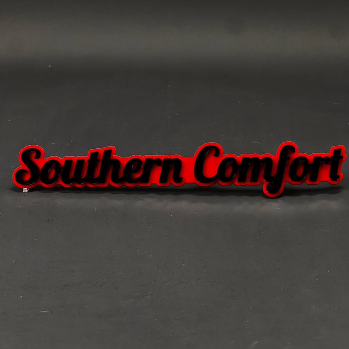 1PC Southern Comfort 3D Acrylic Badge - Car Truck Emblem Fender Sticker