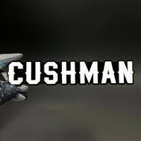 1PC CUSHMAN 3D Acrylic Badge - Car Truck Emblem Fender Tailgate Trunk Sticker