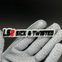 1PC LS2 Sick & Twisted 3D Acrylic Badge - Car Truck Emblem Fender Sticker