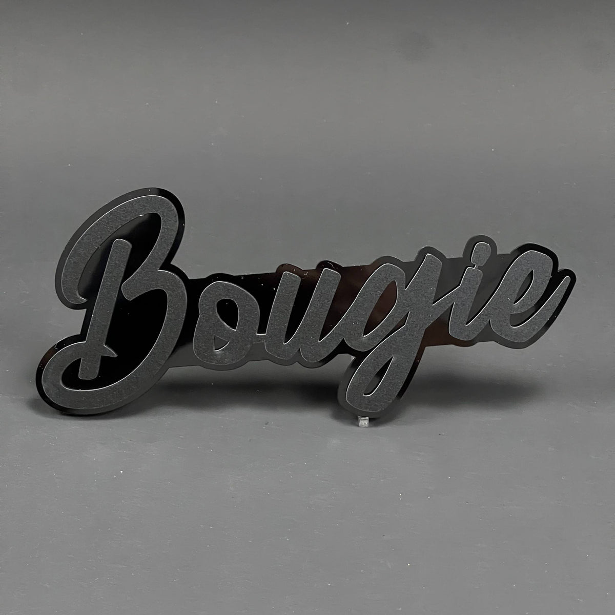 1PC Bougie 3D Acrylic Badge - Car Truck Emblem Fender Tailgate Trunk Sticker