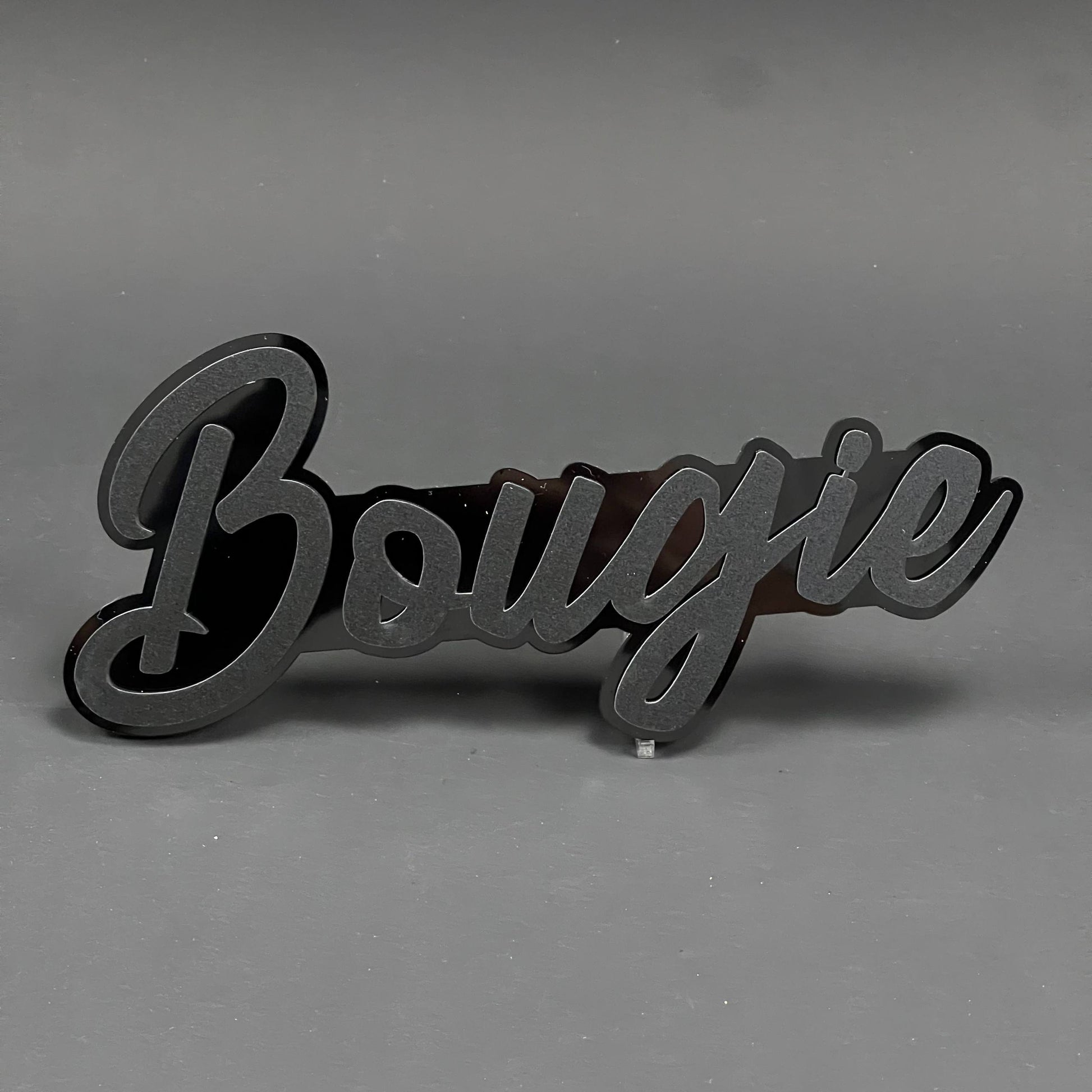 1PC Bougie 3D Acrylic Badge - Car Truck Emblem Fender Tailgate Trunk Sticker