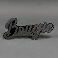1PC Bougie 3D Acrylic Badge - Car Truck Emblem Fender Tailgate Trunk Sticker