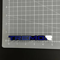1PC TREMOR 3D Acrylic Badge - Car Truck Emblem Fender Tailgate Trunk Sticker
