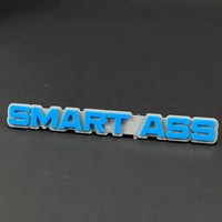 1PC SMART ASS 3D Acrylic Badge - Car Truck Emblem Fender Tailgate Trunk Sticker
