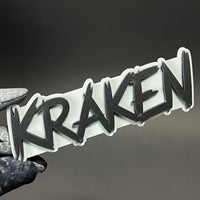 1PC KRAKEN 3D Acrylic Badge - Car Truck Emblem Fender Tailgate Trunk Sticker