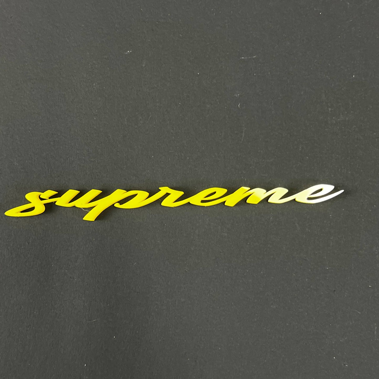 1PC supreme 3D Acrylic Badge - Car Truck Emblem Fender Tailgate Trunk Sticker