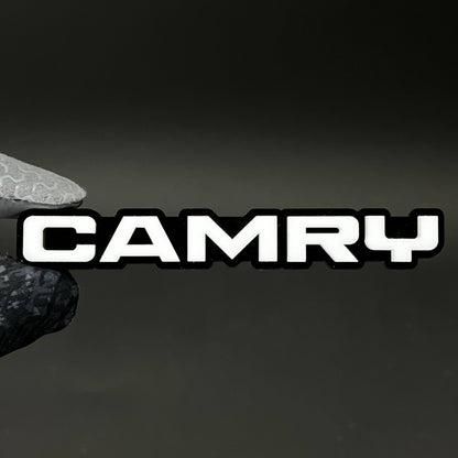 1PC CAMRY 3D Acrylic Badge - Car Truck Emblem Fender Tailgate Trunk Sticker