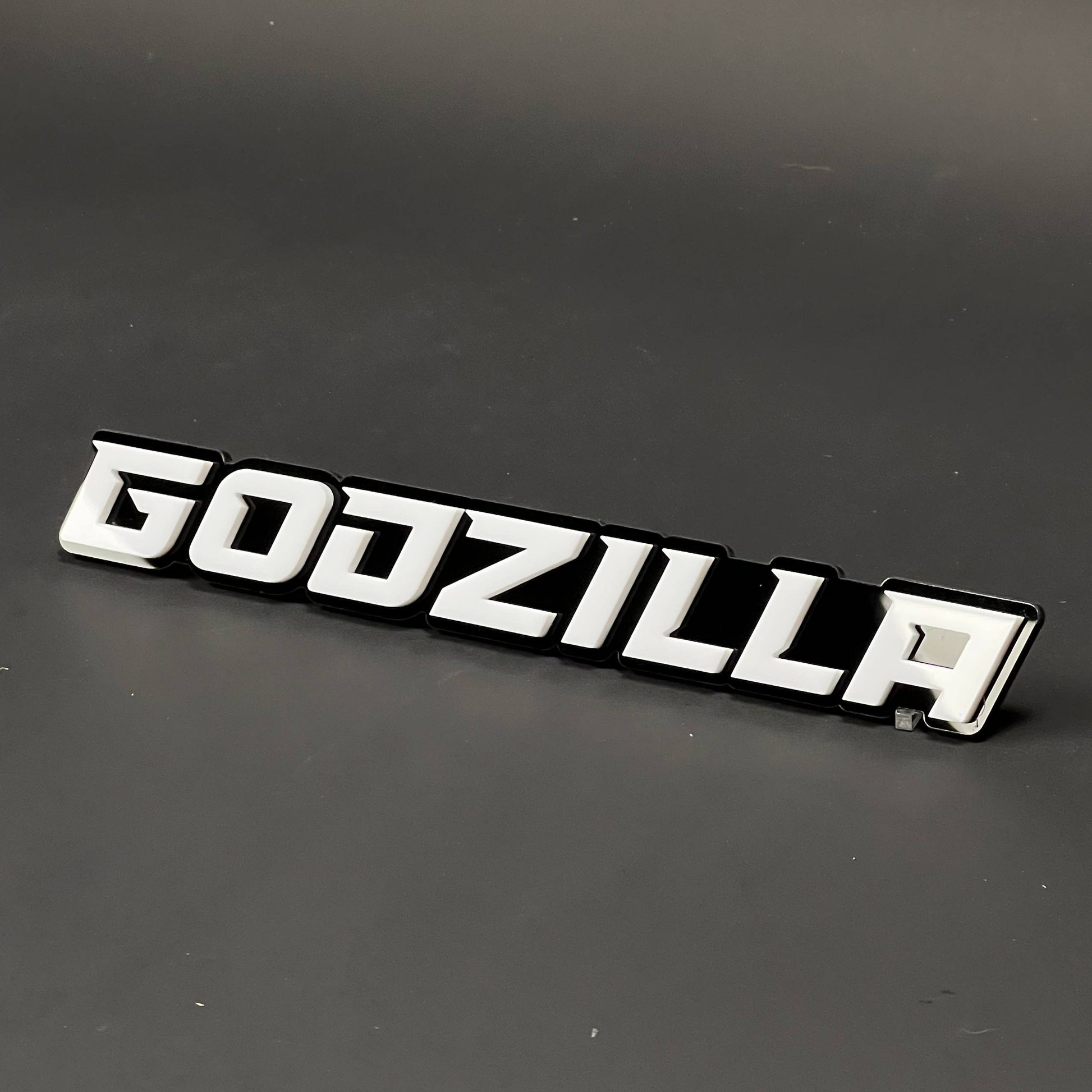 1PC GODZILLA 3D Acrylic Badge - Car Truck Emblem Fender Tailgate Trunk Sticker
