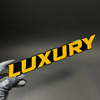 1PC LUXURY 3D Acrylic Badge - Car Truck Emblem Fender Tailgate Trunk Sticker