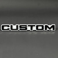 1PC CUSTOM 3D Acrylic Badge - Car Truck Emblem Fender Tailgate Trunk Sticker