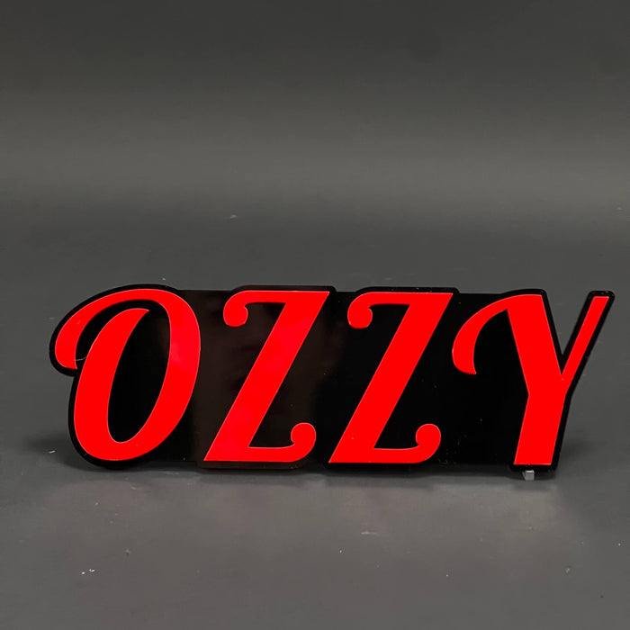 1PC OZZY 3D Acrylic Badge - Car Truck Emblem Fender Tailgate Trunk Sticker