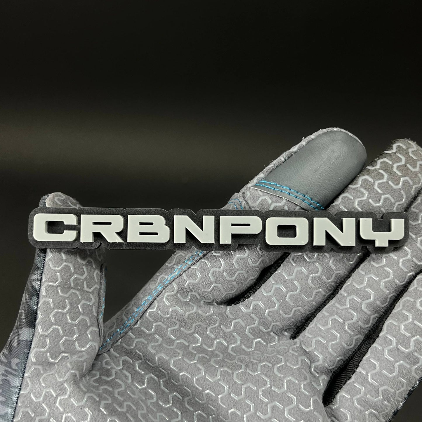1PC CRBNPONY 3D Acrylic Badge - Car Truck Emblem Fender Tailgate Trunk Sticker