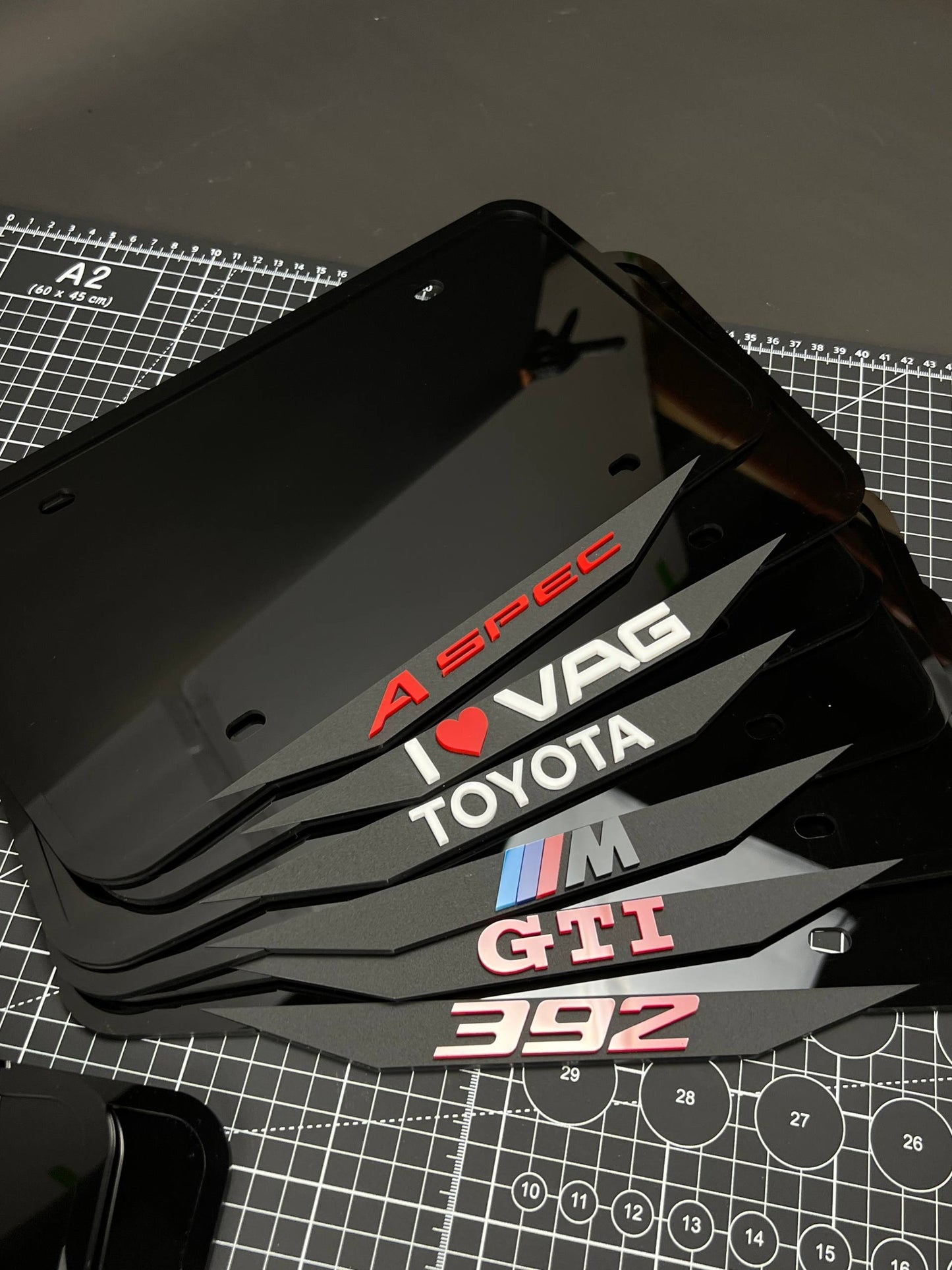 1PC TOYOTA 3D Acrylic Badge - Car Truck Emblem Fender Tailgate Trunk Sticker
