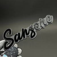 1PC Sansone 3D Acrylic Badge - Car Truck Emblem Fender Tailgate Trunk Sticker