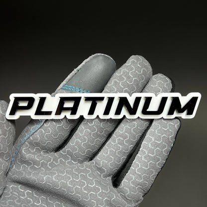 1PC PLATINUM (White) 3D Acrylic Badge - Car Truck Emblem Fender Sticker