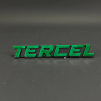 1PC TERCEL 3D Acrylic Badge - Car Truck Emblem Fender Tailgate Trunk Sticker