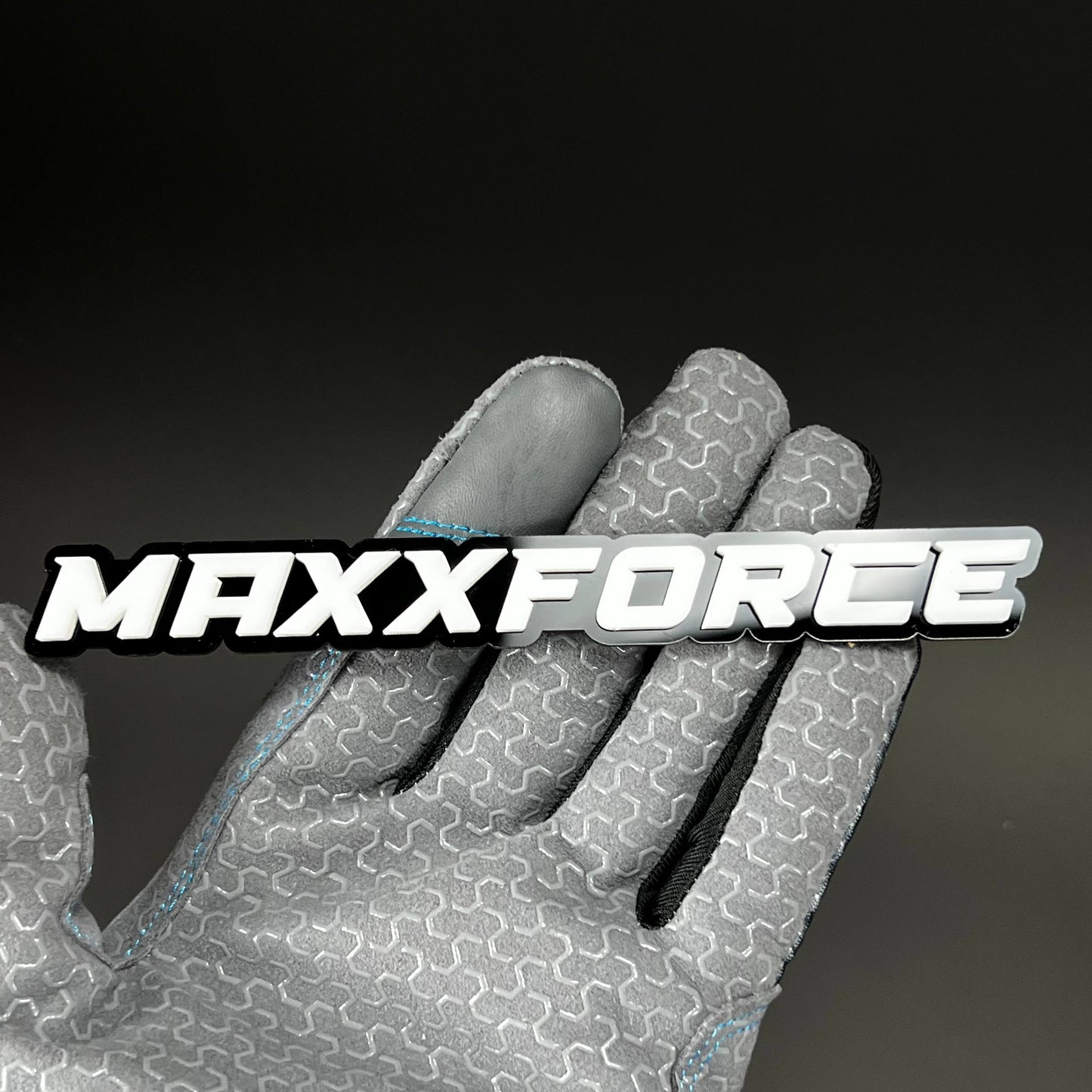 1PC MAXXFORCE 3D Acrylic Badge - Car Truck Emblem Fender Tailgate Trunk Sticker