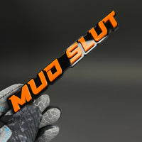 1PC MUD SLUT 3D Acrylic Badge - Car Truck Emblem Fender Tailgate Trunk Sticker