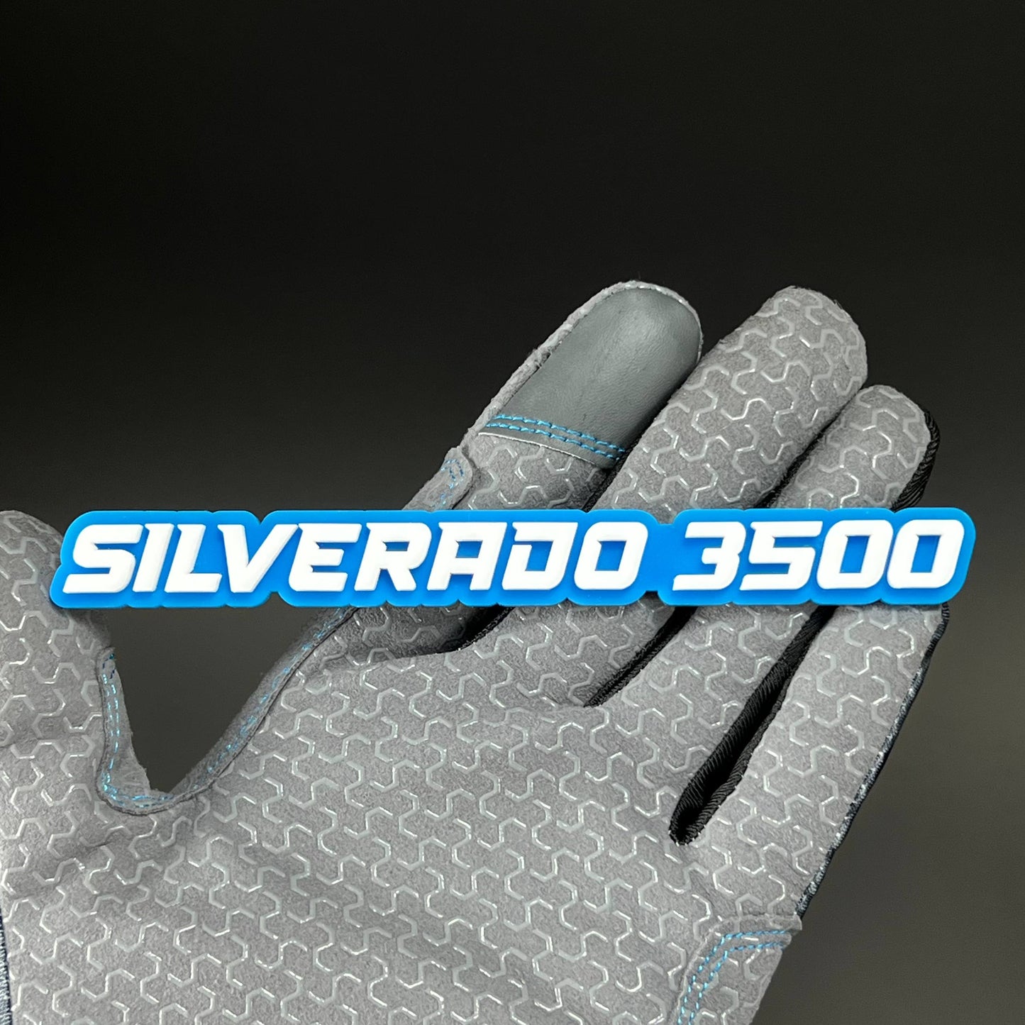 1PC SILVERADO 3500 3D Acrylic Badge - Car Truck Emblem Fender Sticker