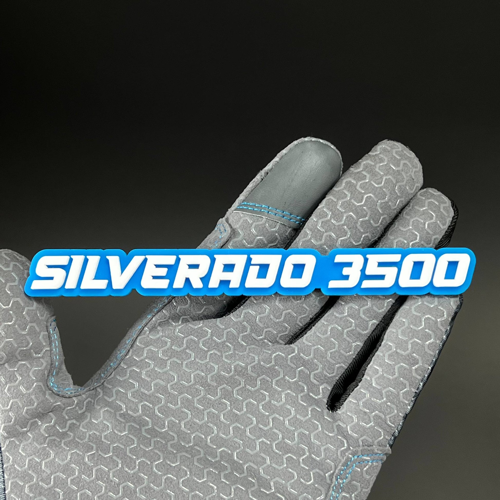 1PC SILVERADO 3500 3D Acrylic Badge - Car Truck Emblem Fender Sticker