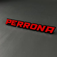 1PC PERRONA 3D Acrylic Badge - Car Truck Emblem Fender Tailgate Trunk Sticker