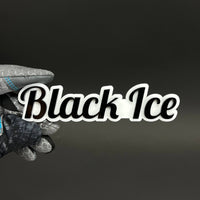 1PC Black Ice 3D Acrylic Badge - Car Truck Emblem Fender Tailgate Trunk Sticker