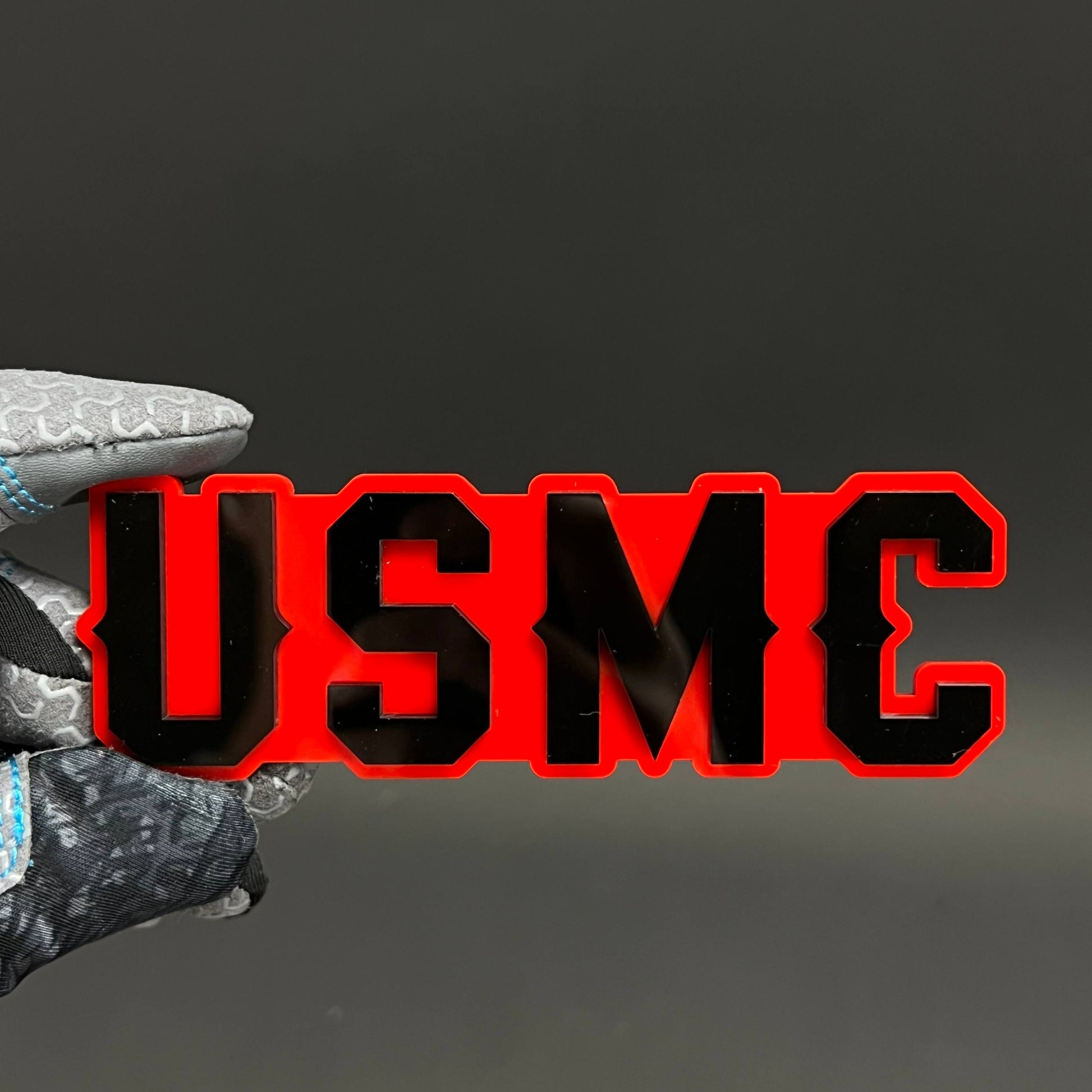 1PC USMC 3D Acrylic Badge - Car Truck Emblem Fender Tailgate Trunk Sticker