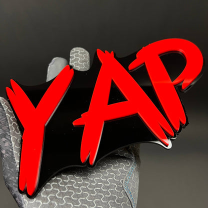 1PC YAP 3D Acrylic Badge - Car Truck Emblem Fender Tailgate Trunk Sticker
