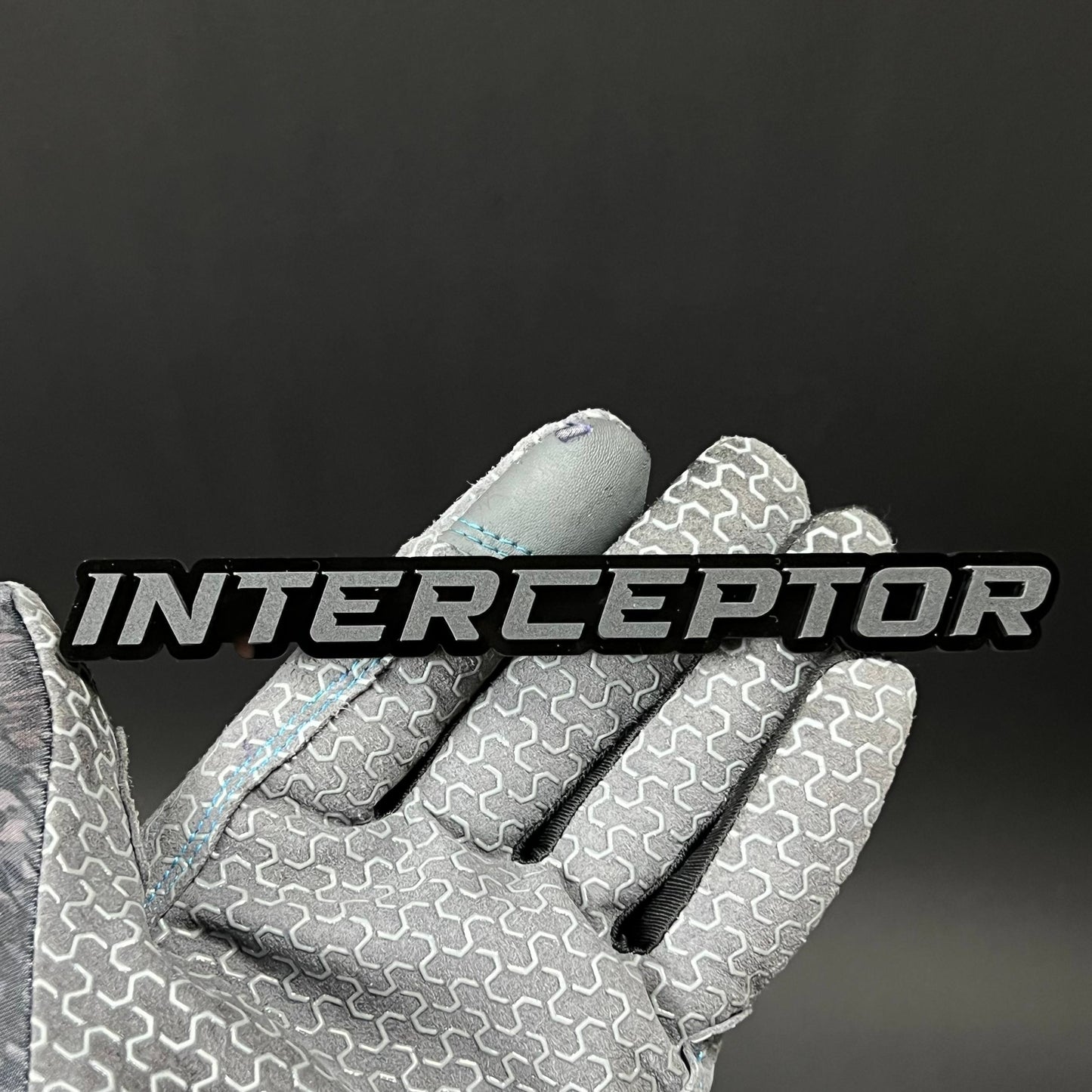 1PC INTERCEPTOR 3D Acrylic Badge - Car Truck Emblem Fender Sticker