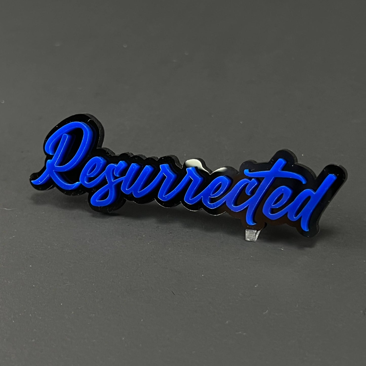 1PC Resurrected 3D Acrylic Badge - Car Truck Emblem Fender Sticker