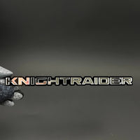 1PC KNIGHTRAIDER 3D Acrylic Badge - Car Truck Emblem Fender Sticker