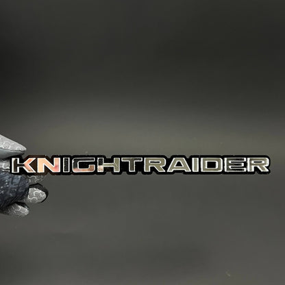 1PC KNIGHTRAIDER 3D Acrylic Badge - Car Truck Emblem Fender Sticker