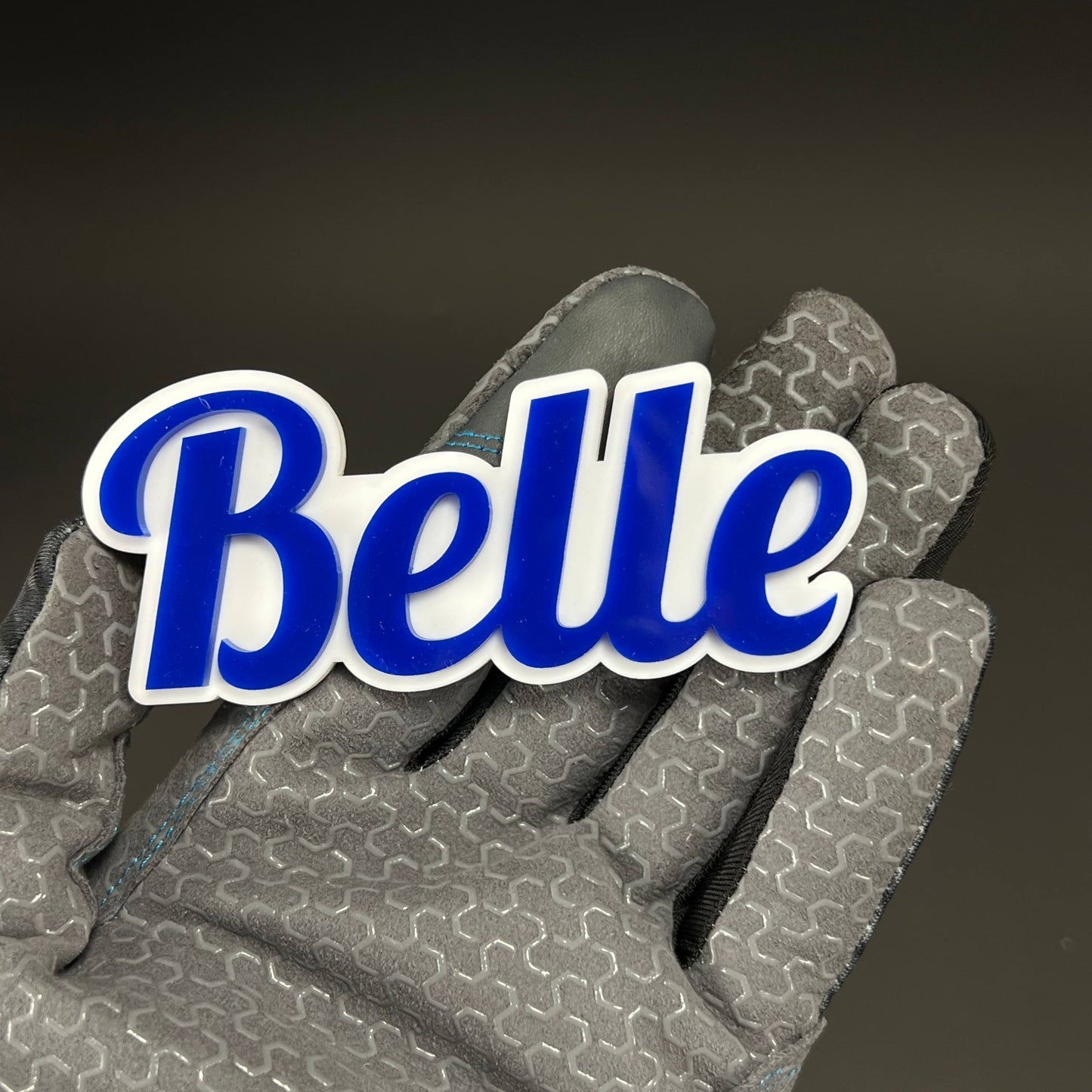 1PC Belle 3D Acrylic Badge - Car Truck Emblem Fender Tailgate Trunk Sticker