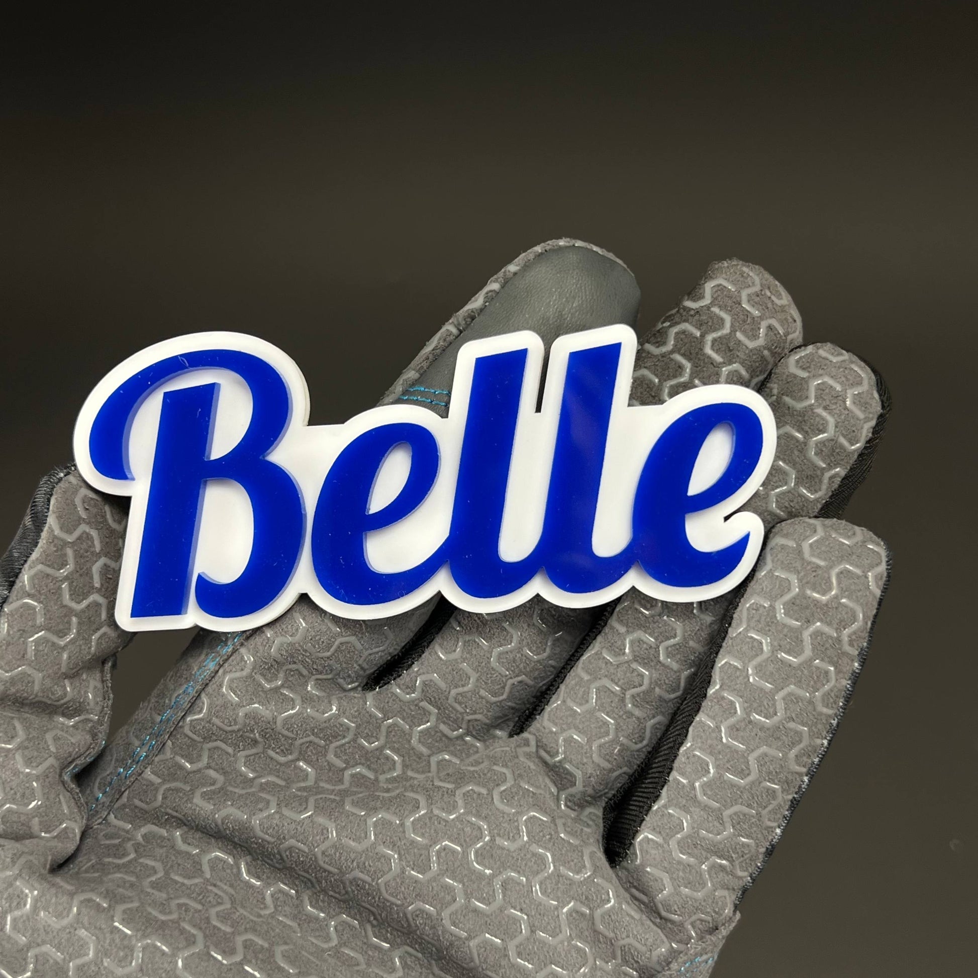 1PC Belle 3D Acrylic Badge - Car Truck Emblem Fender Tailgate Trunk Sticker