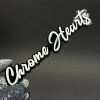 1PC Chrome Hearts 3D Acrylic Badge - Car Truck Emblem Fender Sticker