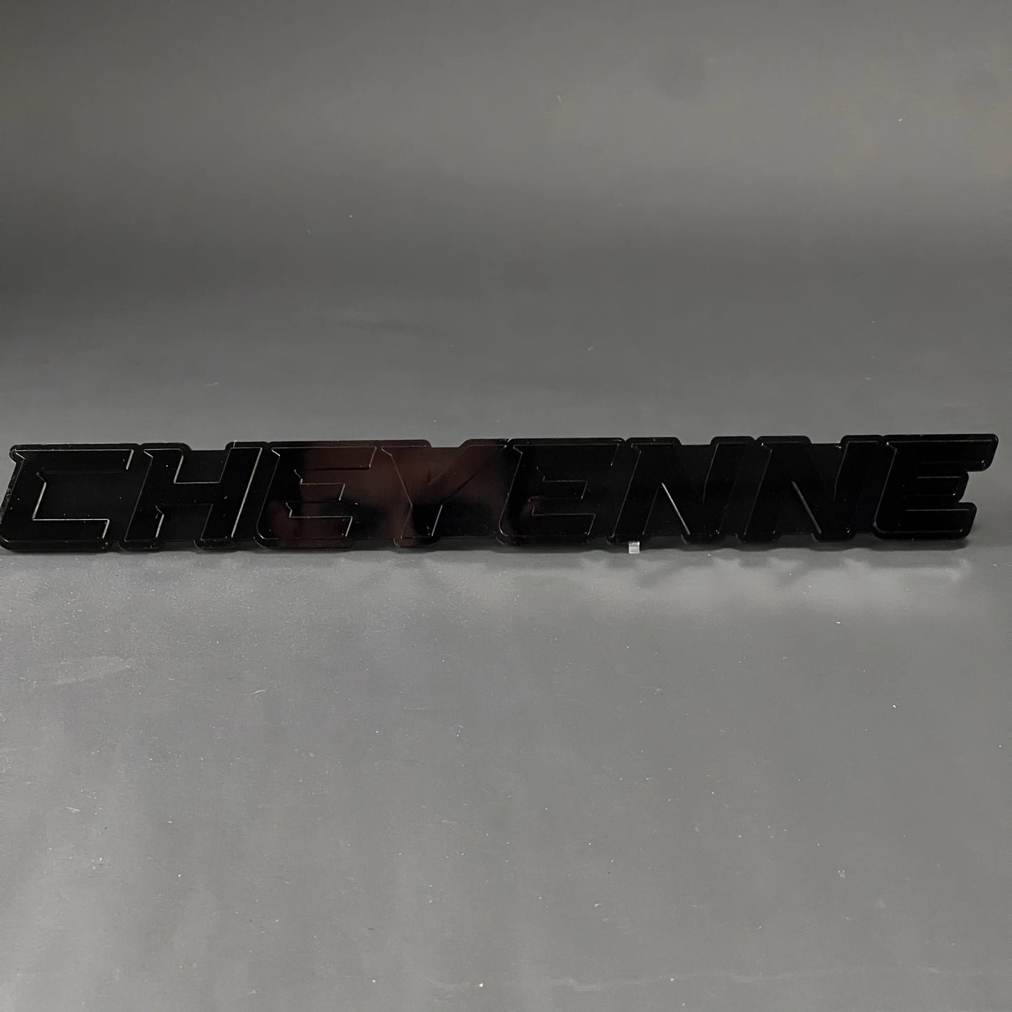 1PC CHEYENNE 3D Acrylic Badge - Car Truck Emblem Fender Tailgate Trunk Sticker