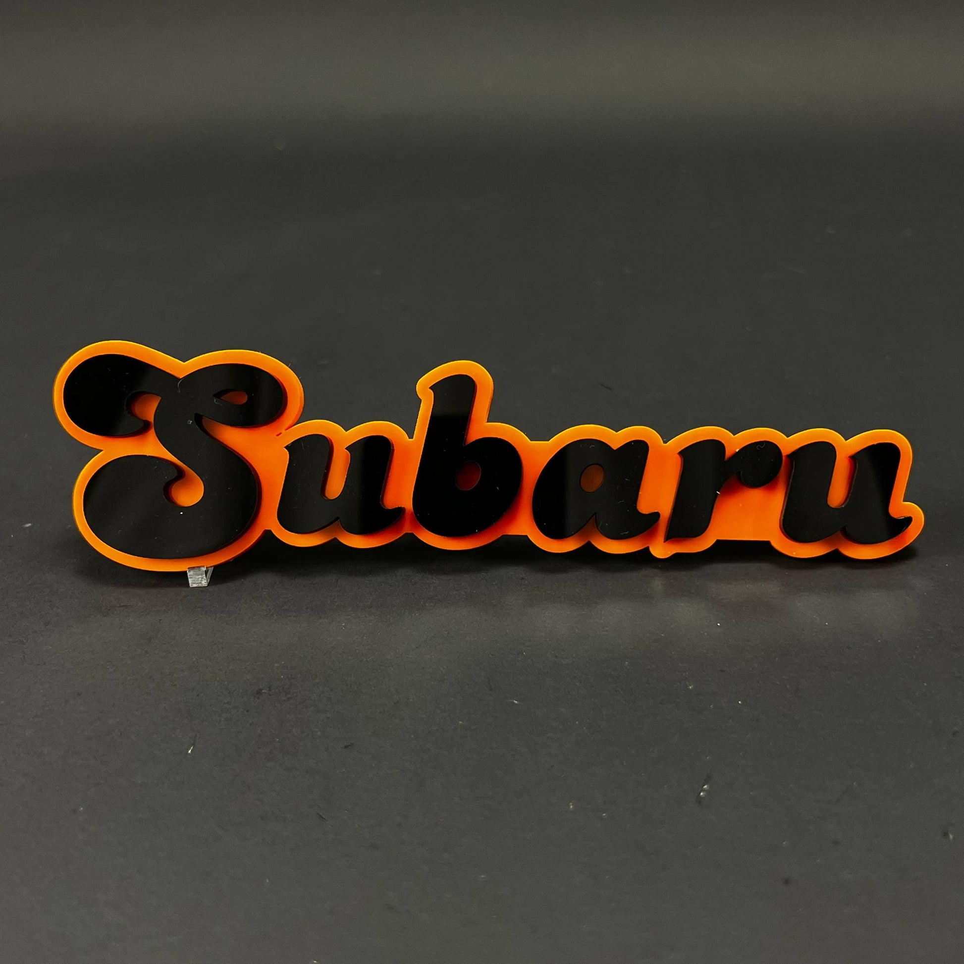 1PC Subaru 3D Acrylic Badge - Car Truck Emblem Fender Tailgate Trunk Sticker