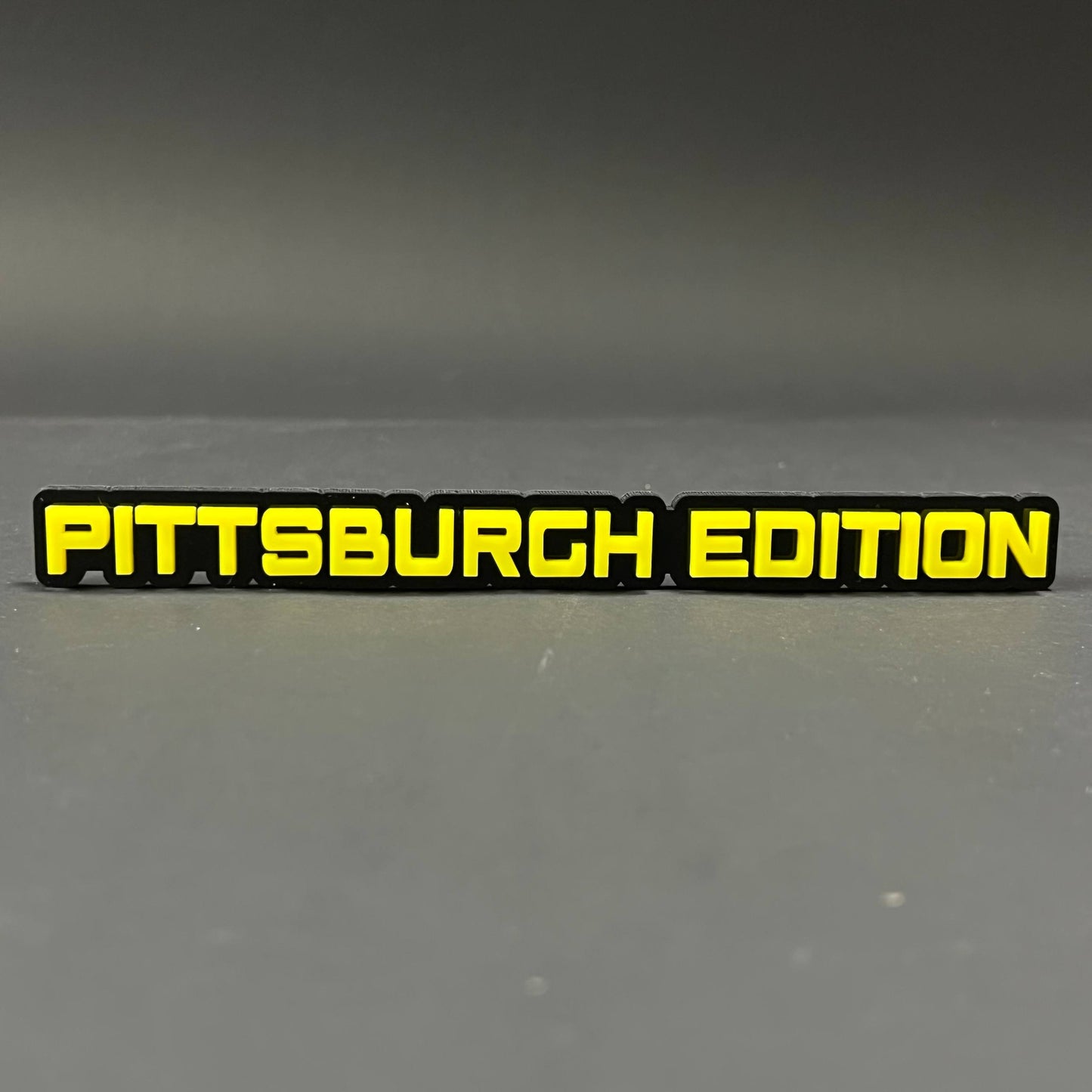 1PC PITTSBURGH EDITION 3D Acrylic Badge - Car Truck Emblem Fender Sticker