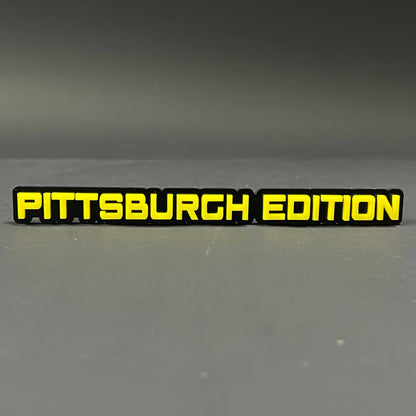 1PC PITTSBURGH EDITION 3D Acrylic Badge - Car Truck Emblem Fender Sticker