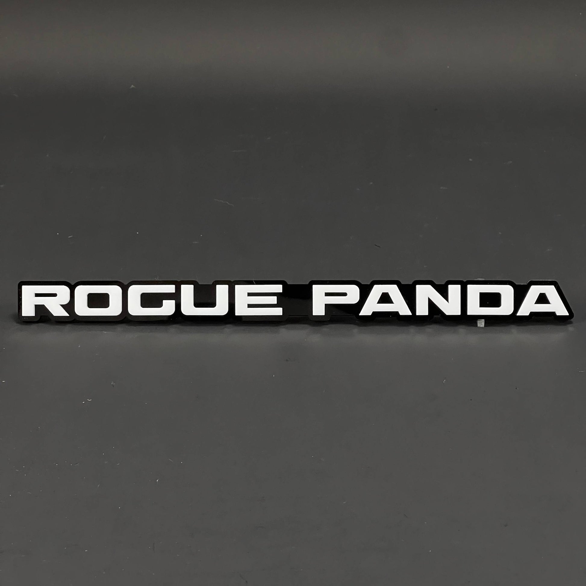 1PC ROGUE PANDA 3D Acrylic Badge - Car Truck Emblem Fender Sticker