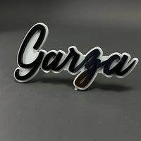 1PC Garza 3D Acrylic Badge - Car Truck Emblem Fender Tailgate Trunk Sticker