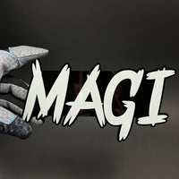 1PC MAGI 3D Acrylic Badge - Car Truck Emblem Fender Tailgate Trunk Sticker