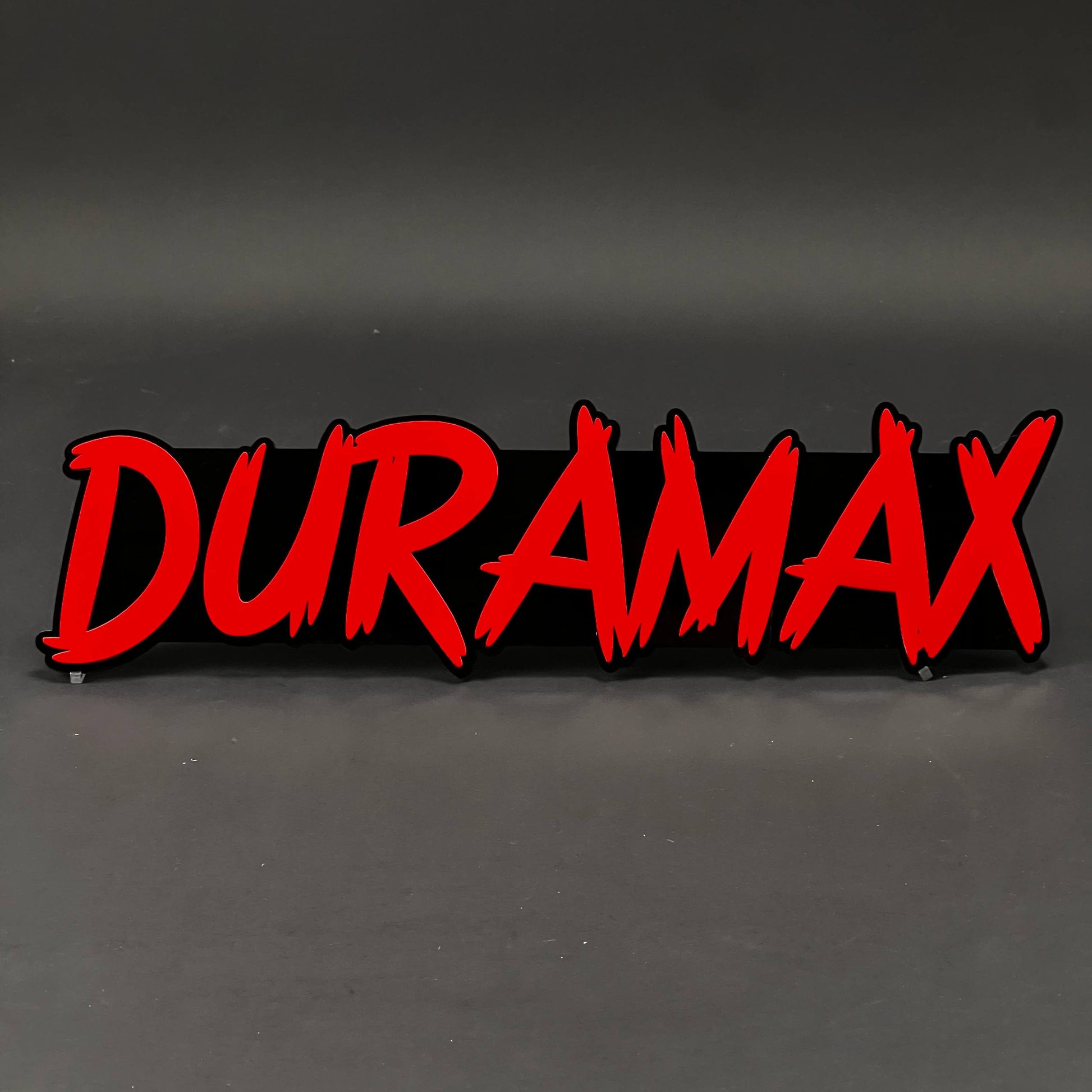 1PC DURAMAX 3D Acrylic Badge - Car Truck Emblem Fender Tailgate Trunk Sticker