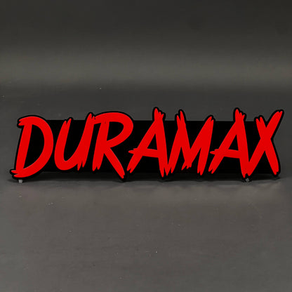 1PC DURAMAX 3D Acrylic Badge - Car Truck Emblem Fender Tailgate Trunk Sticker