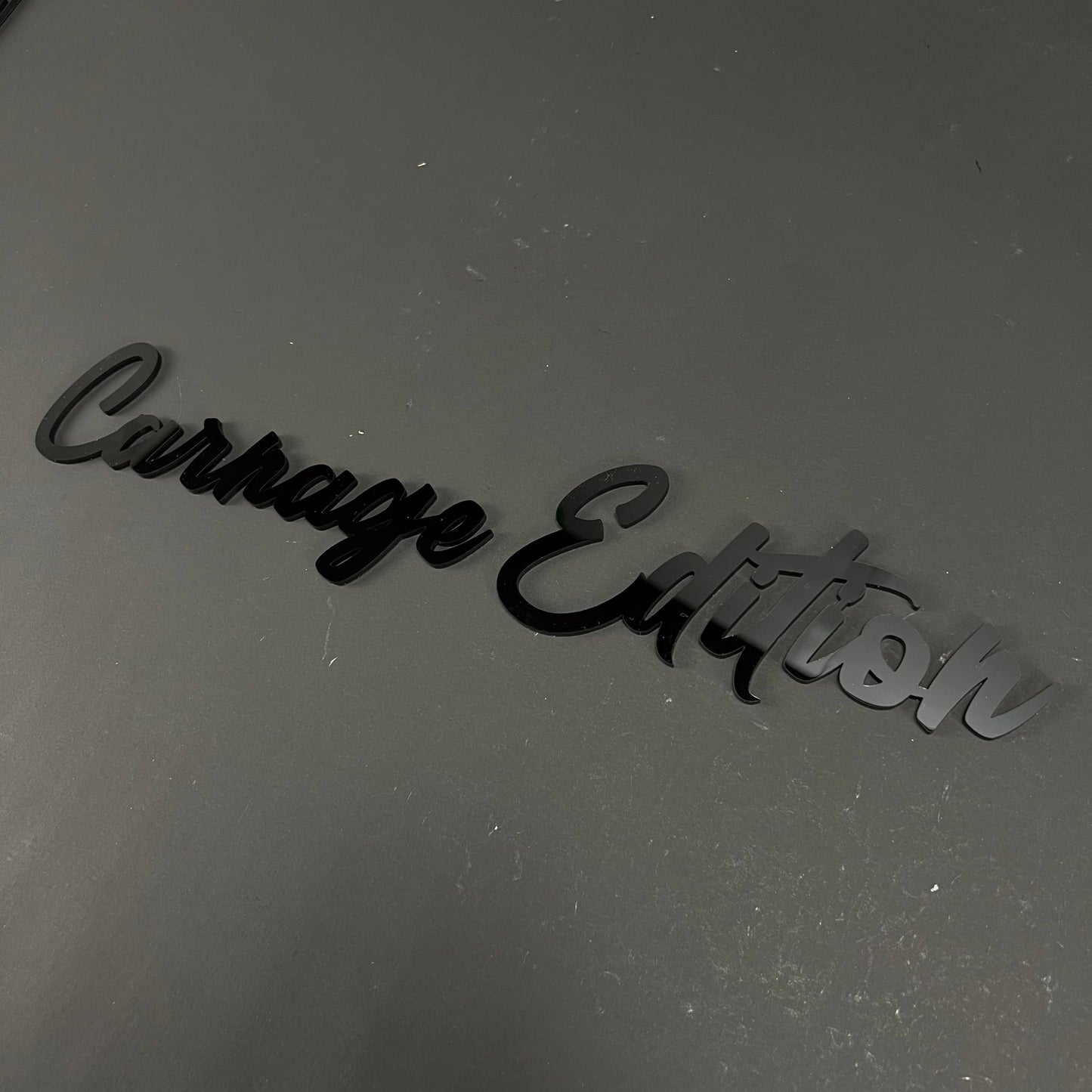 1PC Carnage Edition 3D Acrylic Badge - Car Truck Emblem Fender Sticker