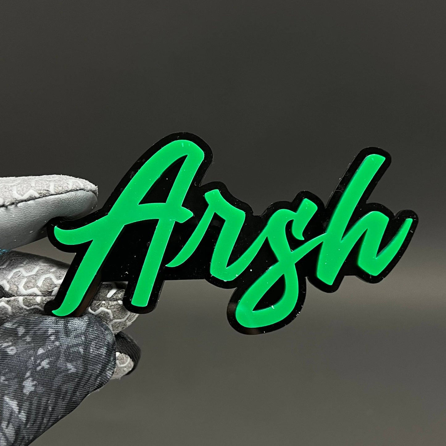 1PC Arsh 3D Acrylic Badge - Car Truck Emblem Fender Tailgate Trunk Sticker
