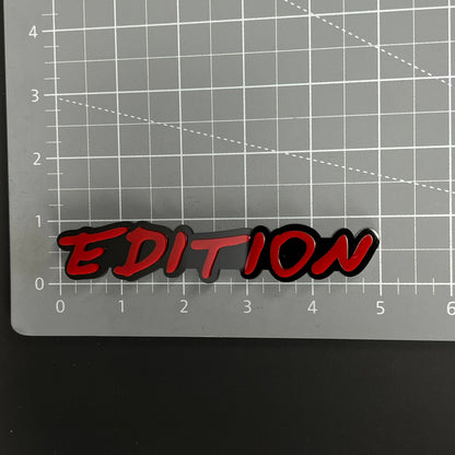 1PC EDITION 3D Acrylic Badge - Car Truck Emblem Fender Tailgate Trunk Sticker
