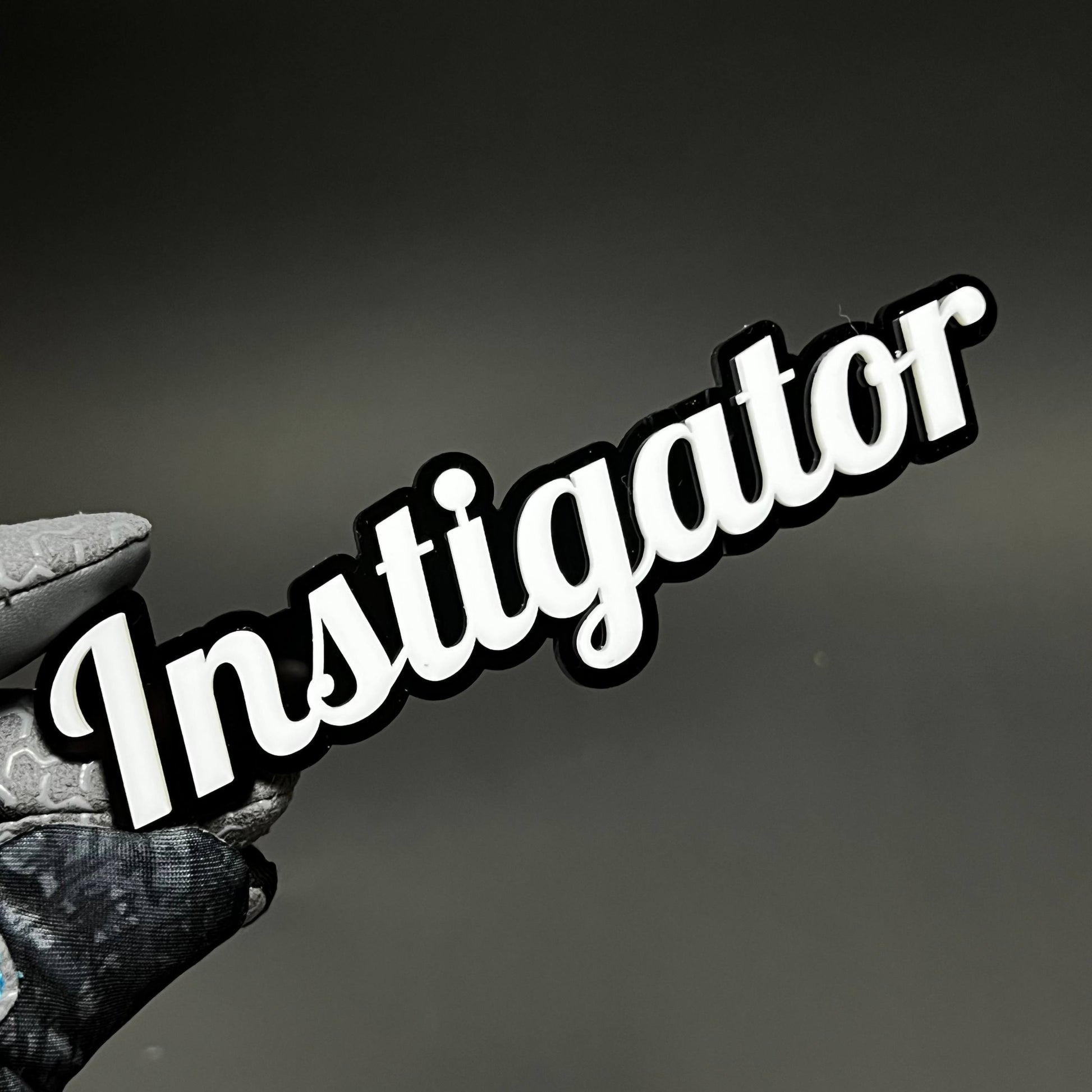 1PC Instigator 3D Acrylic Badge - Car Truck Emblem Fender Tailgate Trunk Sticker