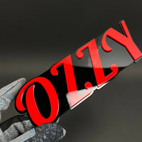 1PC OZZY 3D Acrylic Badge - Car Truck Emblem Fender Tailgate Trunk Sticker